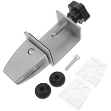 Mlins Furniture Partition Clamp 铝 金屏风夹 Desk Screen Fixing Clip Baffle