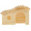 Pet Owners Miniature House Beige Bamboo 1set 1