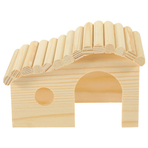 Pet Owners Miniature House Beige Bamboo 1set 1