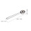 Coffee Bean Measuring Spoon Stainless Steel Kitchen Tool 1set 4
