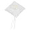 Ring Pillow Square Shaped Bridal Supply Accessory 1pcs 1