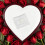 Ring Pillow Square Shaped Bridal Supply Accessory 1pcs 6