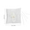 Ring Pillow Square Shaped Bridal Supply Accessory 1pcs 2