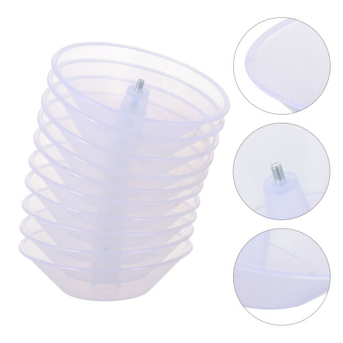 Cooker Hood Oil Container White Abs 10pack 1