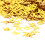 Raindrops 70th Birthday Table Scatters Gold 70th Anniversary Decor 7