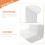 Acrylic Hat Organizer White For Home Elegant Appearance 8