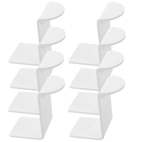 Acrylic Hat Organizer White For Home Elegant Appearance