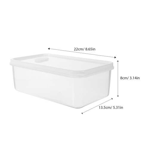 Boîte À Pain Réutilisable Transparente Pour Rangement De Toast 2