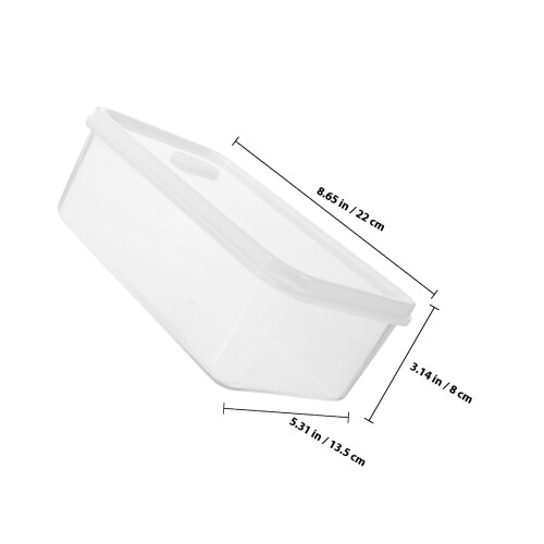 Boîte À Pain Réutilisable Transparente Pour Rangement De Toast 1