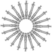 Unbranded 20 Sets For Hollow Wall Cavity Fixing Door Anchor