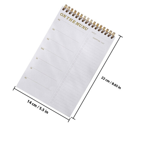 4 Pcs Day Planner Daily Planner Reminder Note Work 22x14cm 1