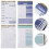 4 Pcs Day Planner Daily Planner Reminder Note Work 22x14cm 7