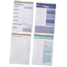 4 Pcs Day Planner Daily Planner Reminder Note Work 22x14cm