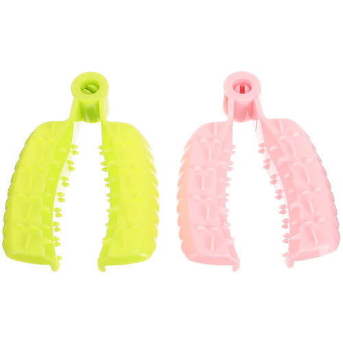 2 Pcs Carpal Kitchen Worker Tool Finger Protector For Chopping
