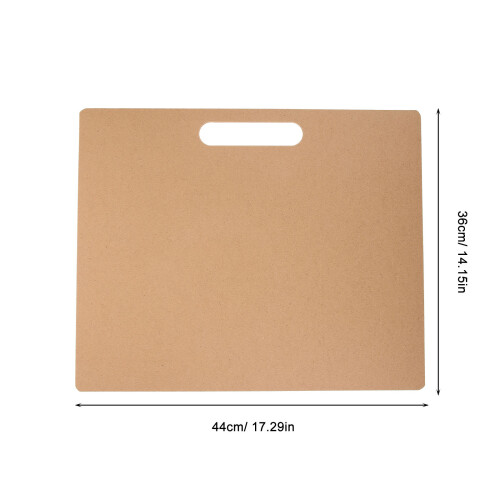 1set Khaki Rectangular For Art Students 44.0x36.0x0.5in 1