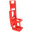 Folding Beer Basket Red Plastic 1set 14.2x7.9x3.1in 10