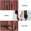 2 Pcs Door Chains For Front Stainless Steel Anti-Theft 11
