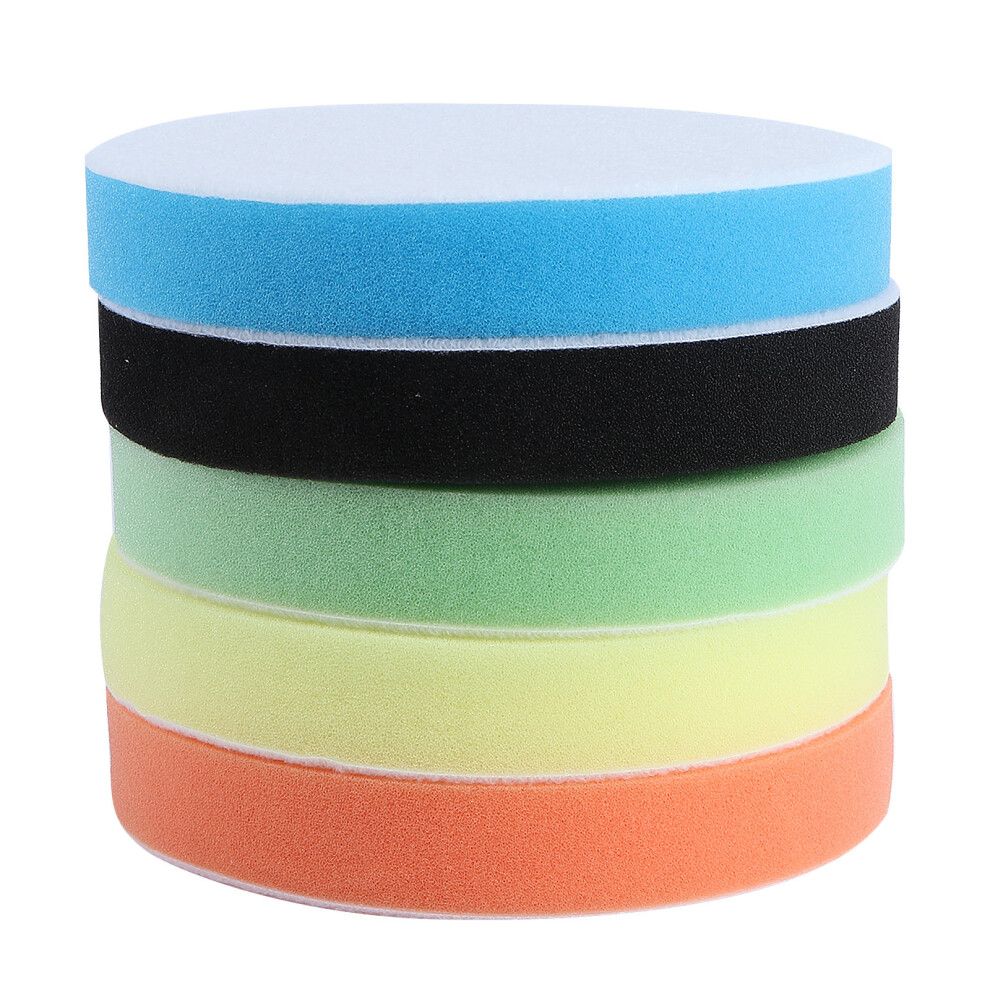 5 Pcs Polishing Pads For Drill Car Buffer Polisher Sponge Buffing 3164149017071