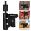Heavy Duty Stainless Steel Sliding Gate Lock Black 1pack 5