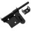 Heavy Duty Stainless Steel Sliding Gate Lock Black 1pack 11