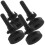 Table Leg Levelers 4sets Black Thick Workmanship Easy To Use 8