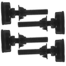 Table Leg Levelers 4sets Black Thick Workmanship Easy To Use