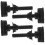 Table Leg Levelers 4sets Black Thick Workmanship Easy To Use 1