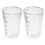 Bakers Measuring Cup Transparent 2pcs 5.3x3.5x2.6in 5