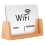 Acrylic Wifi Access Reminder Desk Sign Vertical 6