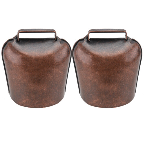 Bell Pendant Bull Bell 2pcs 2.5in