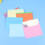 100 Pcs Blank Envelope Stationery Solid Color Envelopes 11