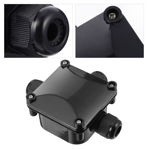 Waterproof Wiring Connector Plastic 2pcs 4.52x3.54x1.81in 2