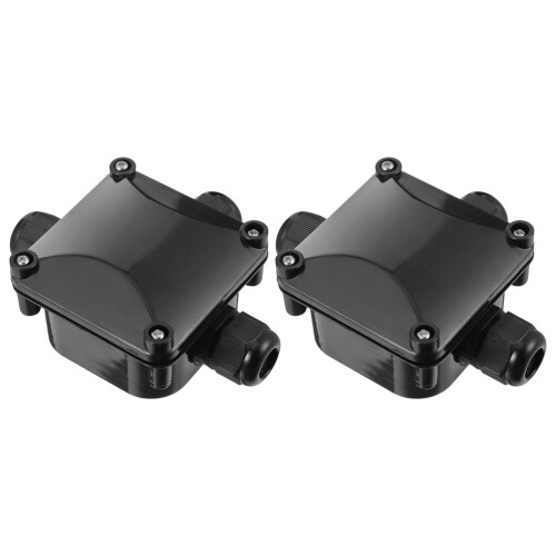 Waterproof Wiring Connector Plastic 2pcs 4.52x3.54x1.81in 1