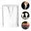Ice Cream Display Ice Cream Cone Holder Transparent 1set 4