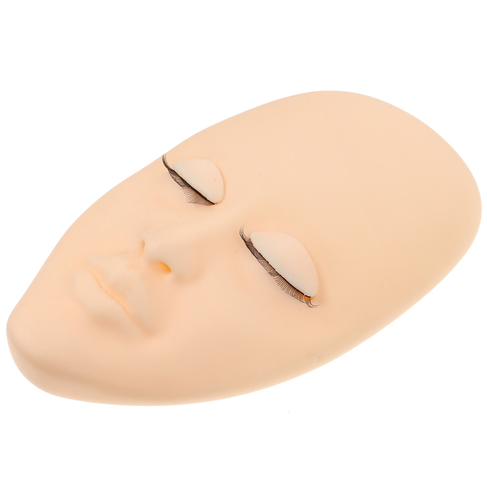 Aboofan Eyelash Training Head Mold Makeup Practice Face Mannequin Extensions