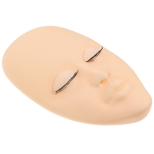 Eyelash Training Head Mold Makeup Practice Face Mannequin Extensions 2