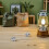 4Pièces Mèches Coton Zinc Multi Lampe À Huile Usage Varié 5