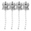 4Pièces Mèches Coton Zinc Multi Lampe À Huile Usage Varié 1