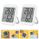 2St Met Vochtigheidsmeter En Emoticon Display 7