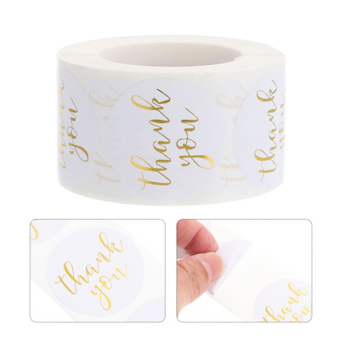 Bedankstickers Voor Geschenk Decoratie Papier 2