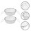 Unbranded 2 Pcs Frying Basket Potato For Stack Silver 5