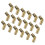 50 Pcs Hinge Brass Self-Closing Stable Fixation Travel 9