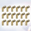 50 Pcs Hinge Brass Self-Closing Stable Fixation Travel 7