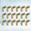 50 Pcs Hinge Brass Self-Closing Stable Fixation Travel 4