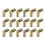 50 Pcs Hinge Brass Self-Closing Stable Fixation Travel 3