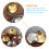 2 Pcs Pickle Storage Dish Sauce Delicate Multifunction Stainless Steel 11