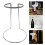 Wine Decanter Holder Grey Iron 1pack 9.4x7.7x5.3in 9