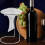 Wine Decanter Holder Grey Iron 1pack 9.4x7.7x5.3in 5