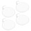 4 Pcs Folding Fan Travel Miss Foldable Handheld Collapsible Round 10