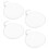 4 Pcs Folding Fan Travel Miss Foldable Handheld Collapsible Round 11